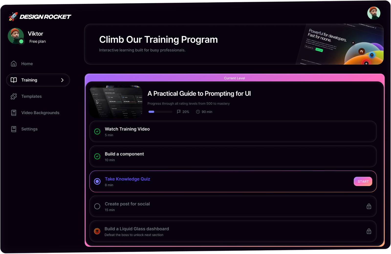 Training Program