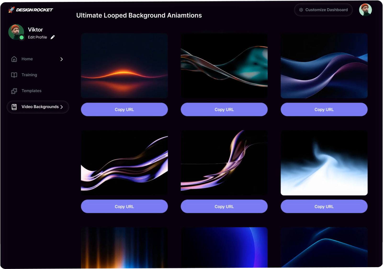 Dashboard preview